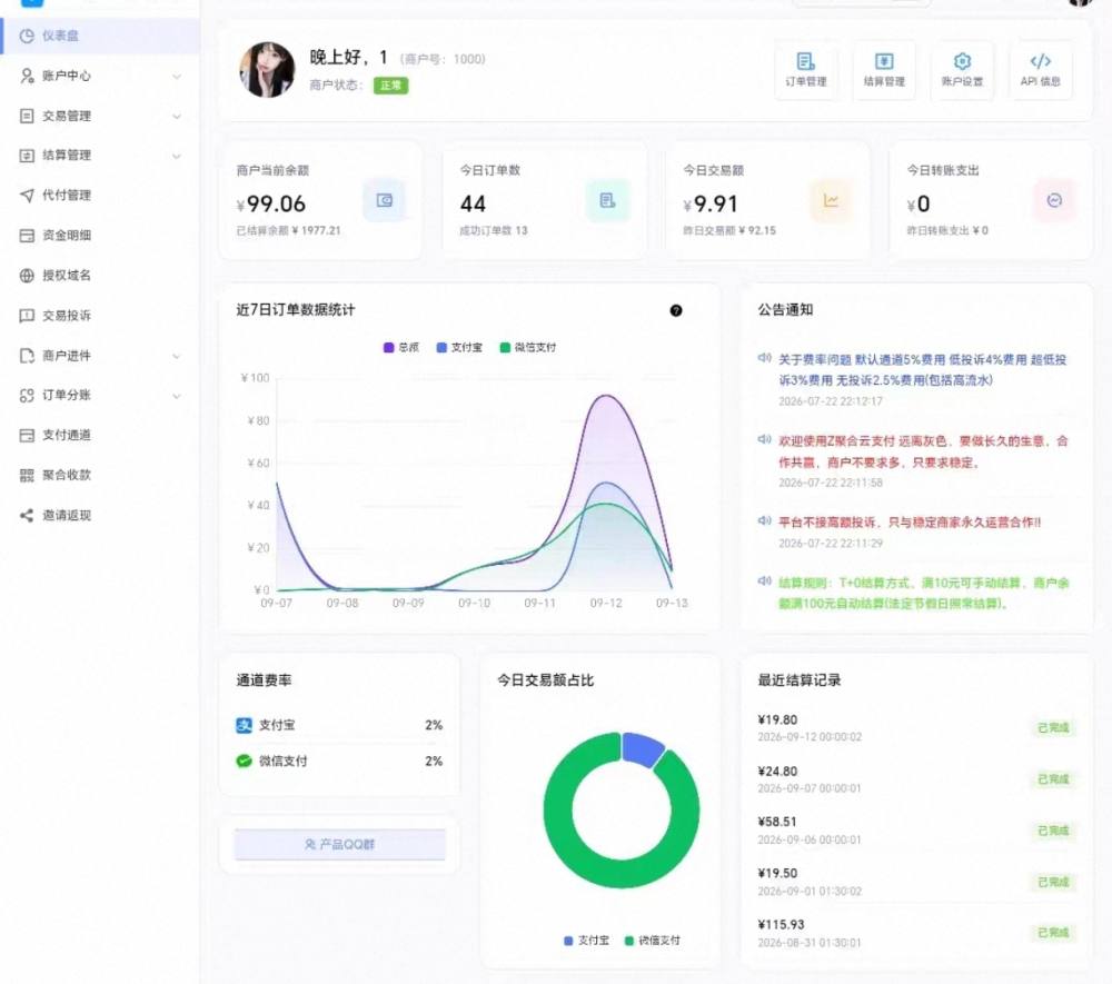 最新彩虹聚合易支付源码、最新版易支付正规授权易支付源码